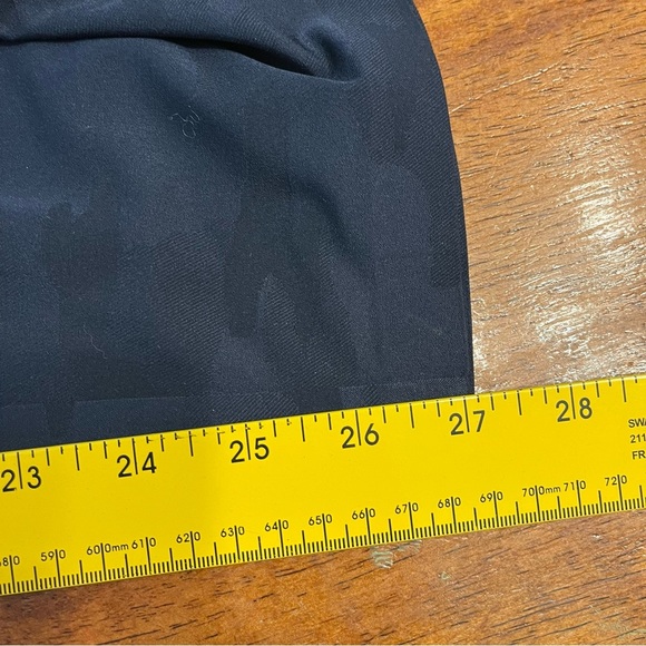 Athleta women’s navy Brooklyn ankle camo pant size 12 - Picture 9 of 10